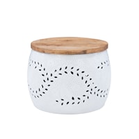 Global Kyomi Drum End Table