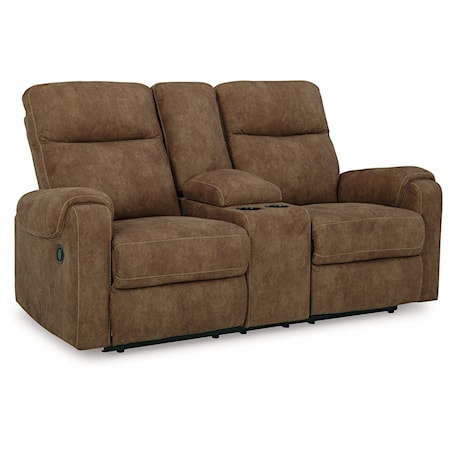 Reclining Loveseat With Console