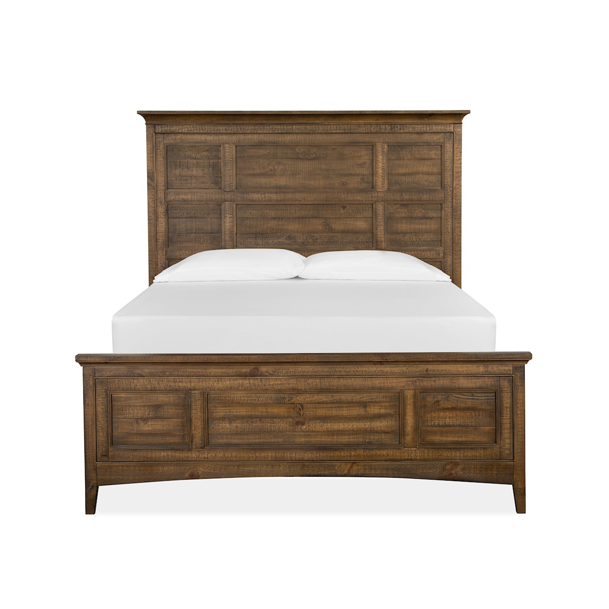 Magnussen Home Bay Creek Bedroom California King Bed with Storage Rails