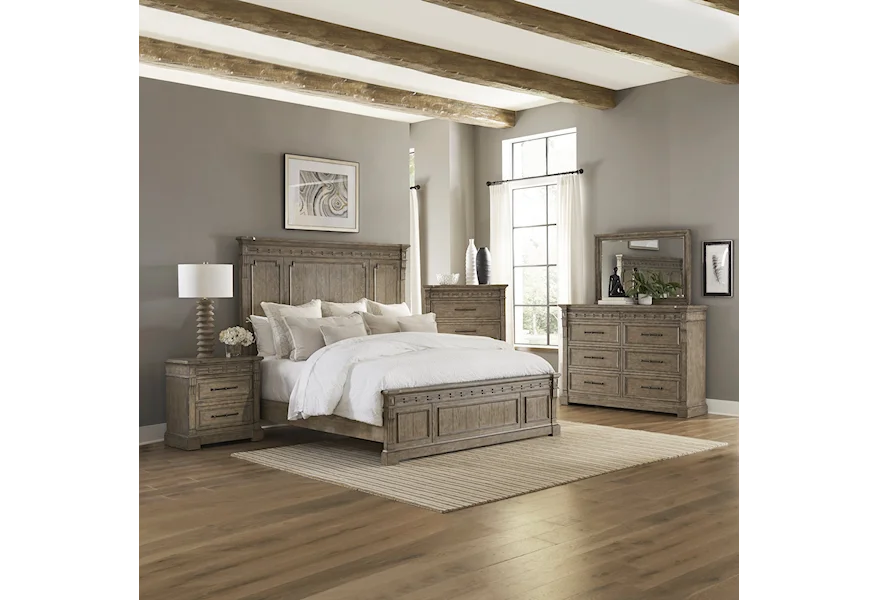 Town & Country 5 Piece Bedroom Set by Liberty Furniture at Royal Furniture