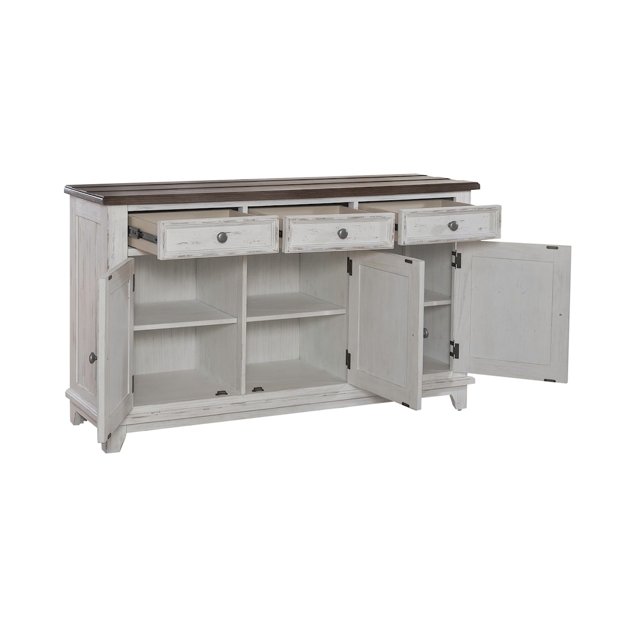 Libby River Place 3-Door Accent Server