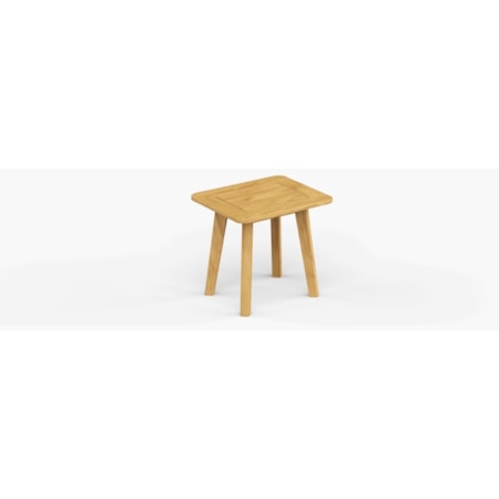 20×16″ Rectangular Teak Side Table