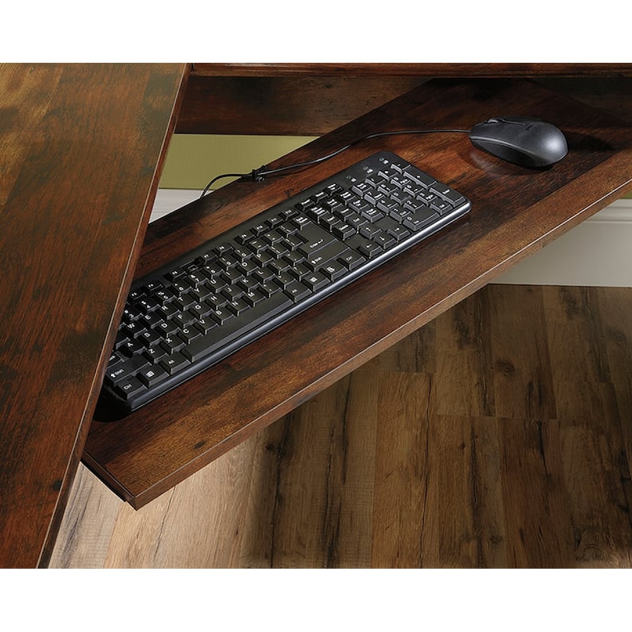 Sauder Harbor View Corner Computer Desk