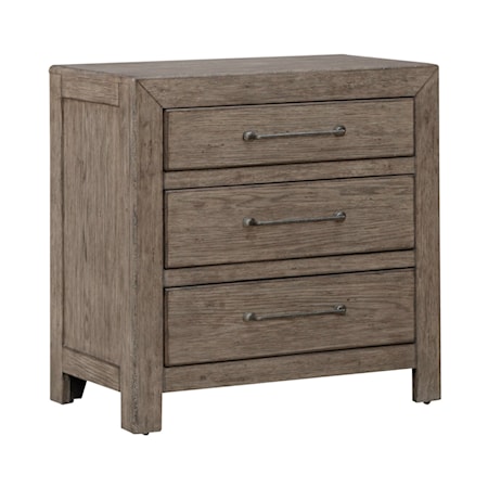 3-Drawer Nightstand