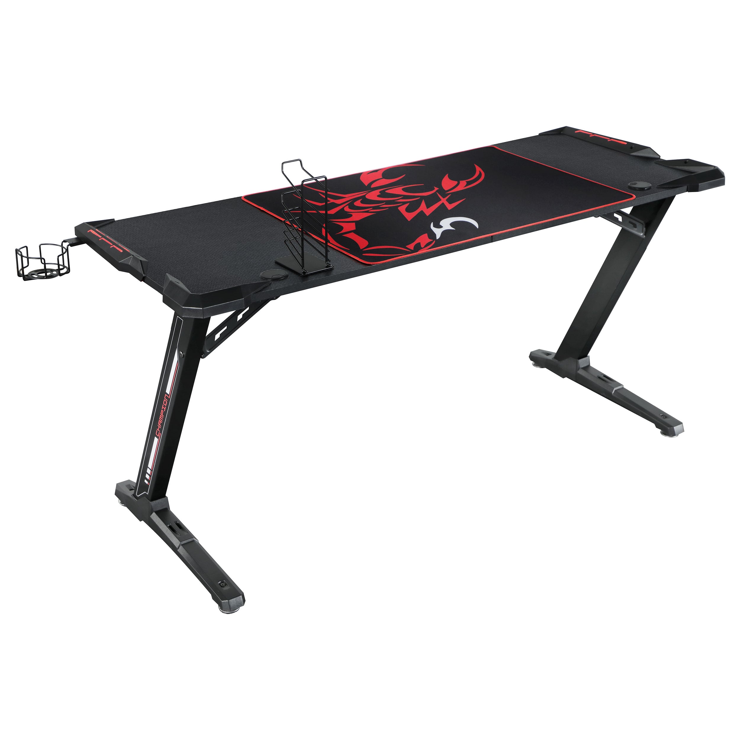 Brocton Z-shaped Gaming Desk