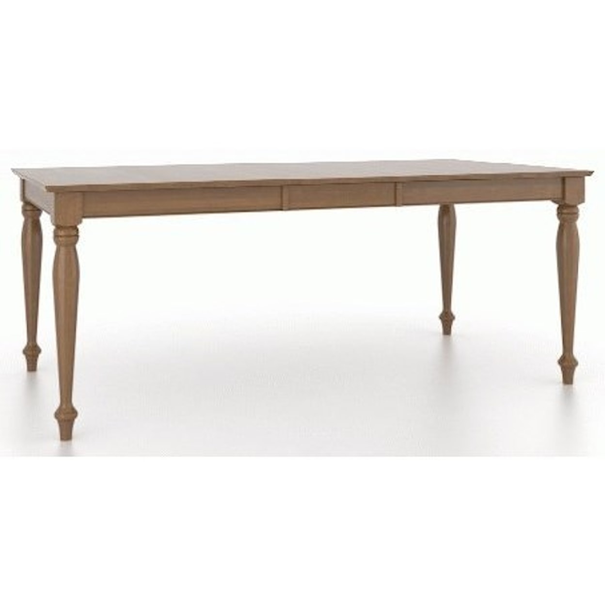 Canadel Gourmet Customizable Rect. Table w/ Leaf