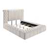 CM DANBURY Upholstered Storage Bed - King