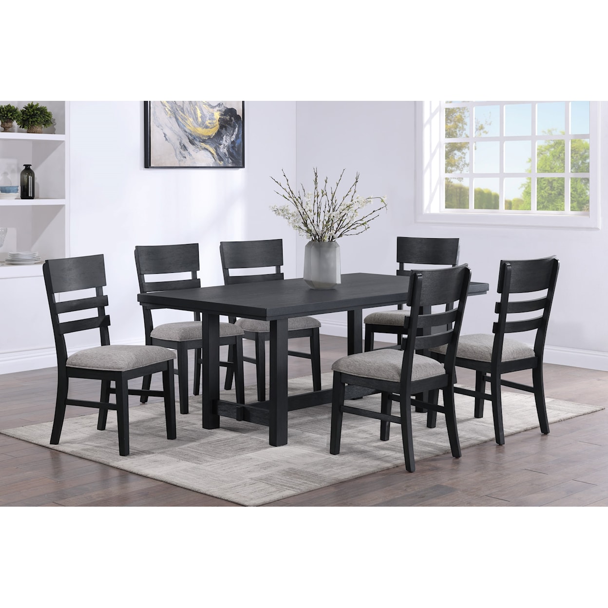 CM GUTHRIE 7-Piece Dining Set