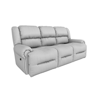 Casual Power Space Saver Sofa with Tilt Headrests