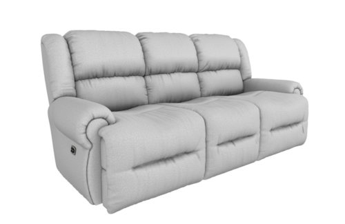 Casual Power Space Saver Sofa with Tilt Headrests