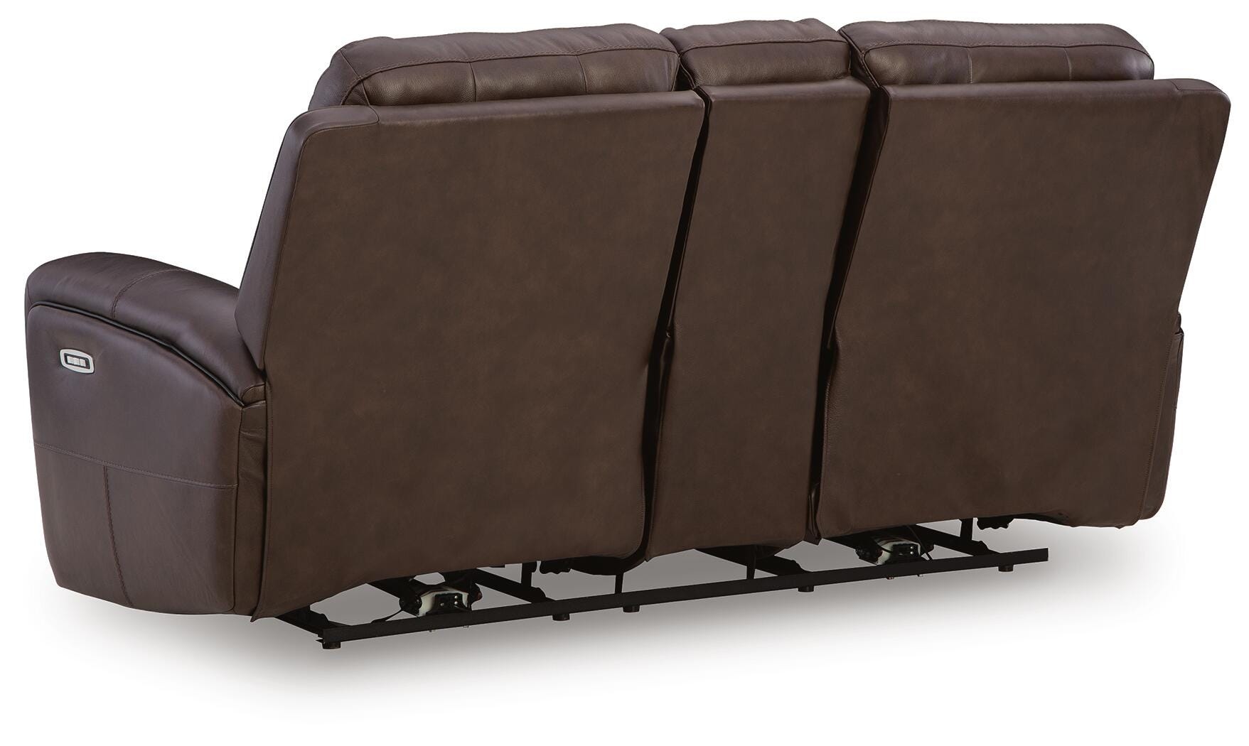 Ashley Gravier Pwr Rec Loveseat/con/adj Hdrst
