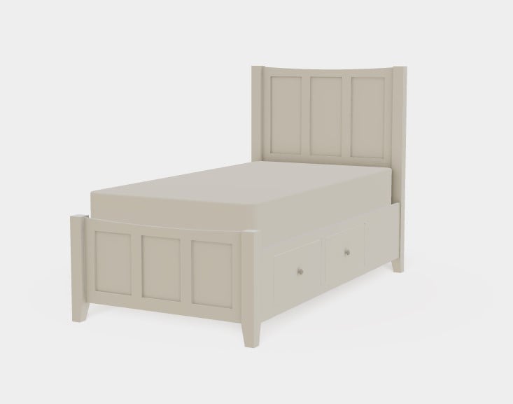 Atwood Twin XL Right Drawerside Panel Bed