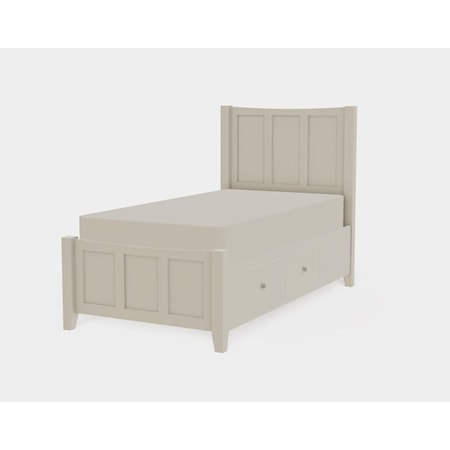 Atwood Twin XL Right Drawerside Panel Bed