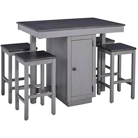 Counter-Table Dining Set
