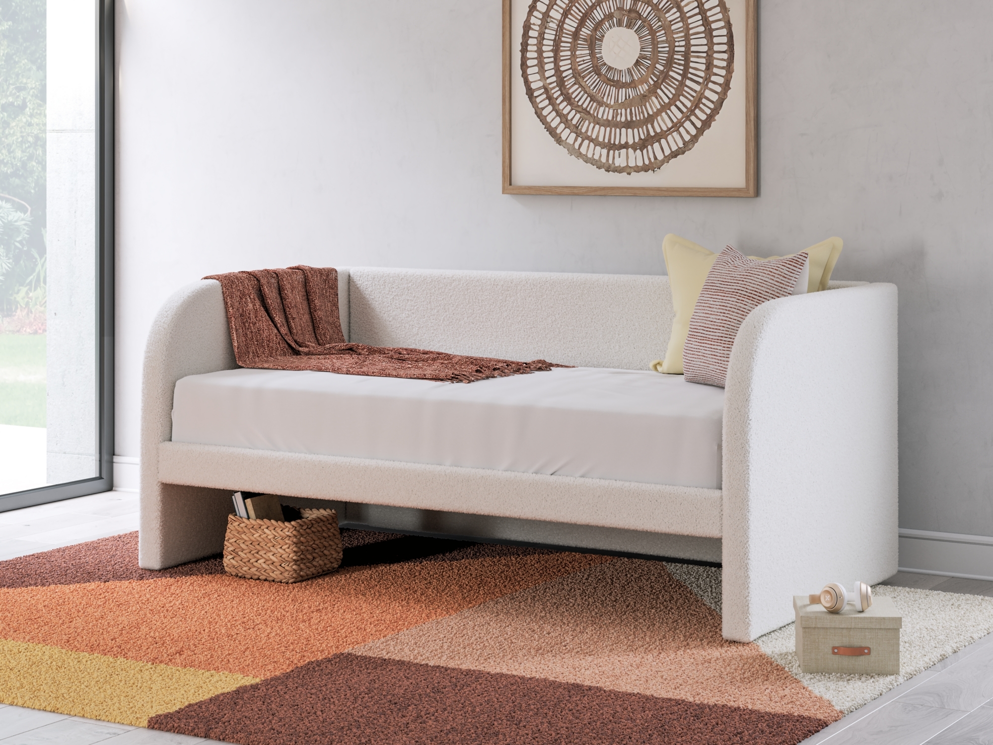 Twin Upholstered Day Bed