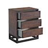 Accentrics Home Accents Modern Industrial Nightstand