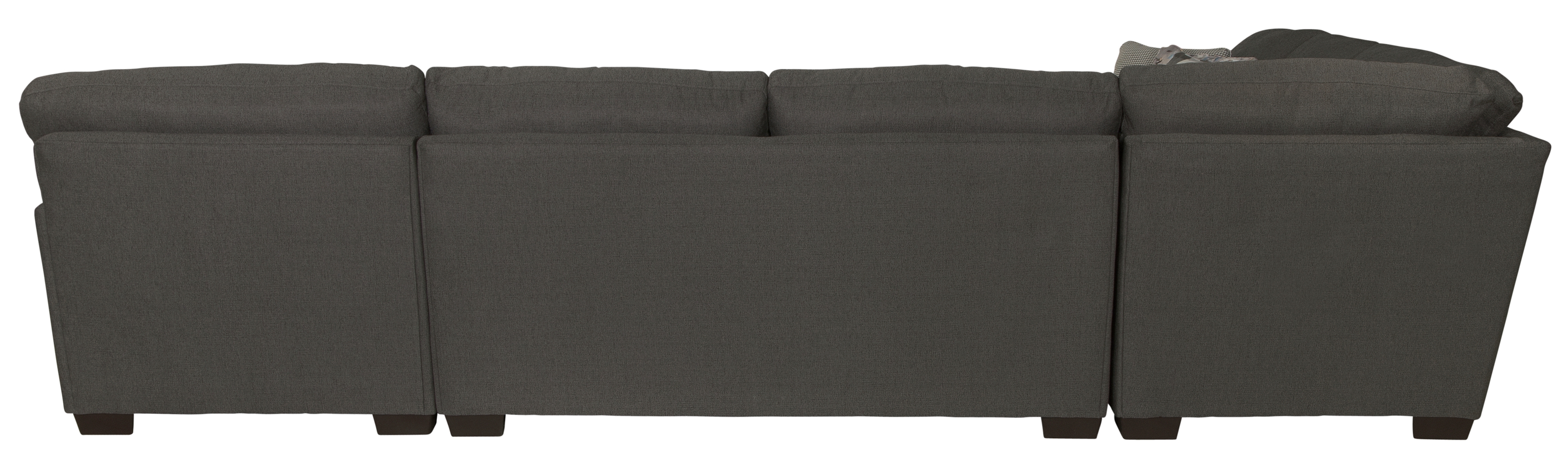 Jackson Furniture Crawford 4-Piece Sectional Sofa with Cocktail Ottoman