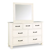 Dresser and Mirror