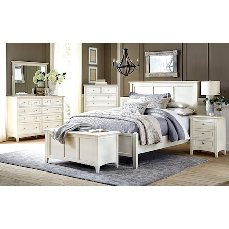 Queen Panel Bed