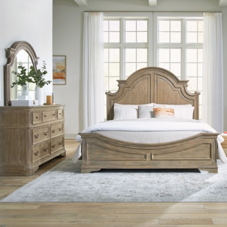 3-Piece California King Panel Bedroom Set