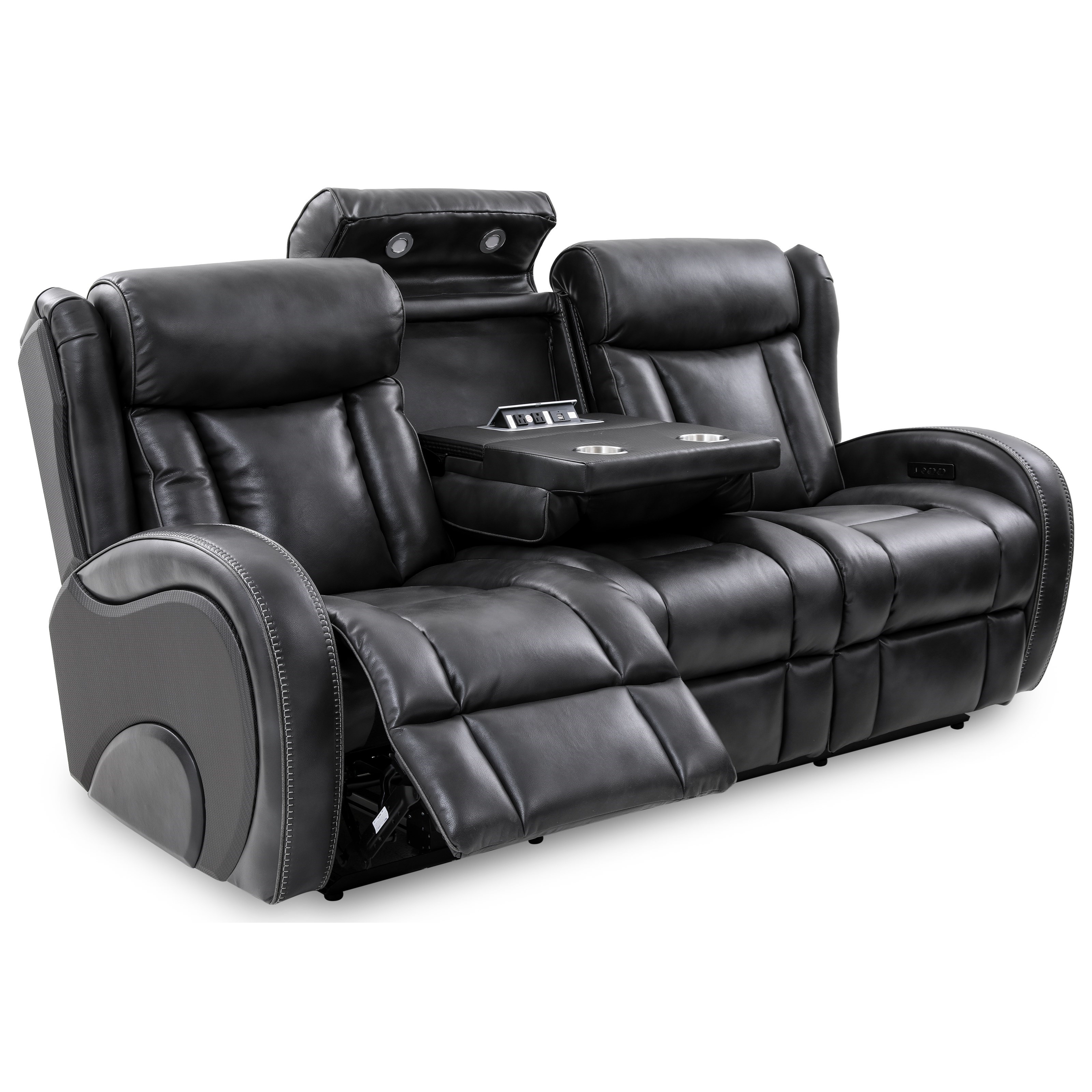 Dual Power Reclining Sofa