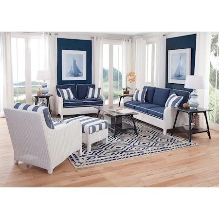 Transitional 4-Piece Living Room Set