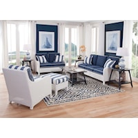 Transitional 4-Piece Living Room Set