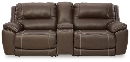3-Piece Power Reclining Loveseat With Console