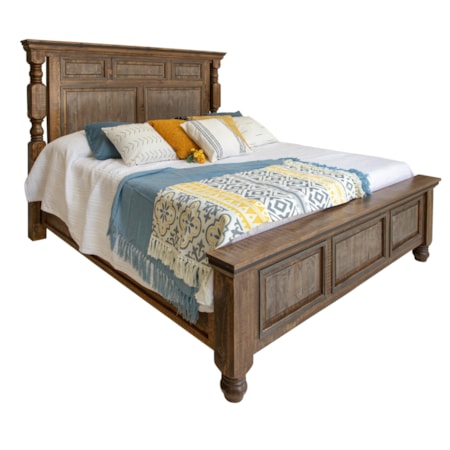 Queen Panel Bed