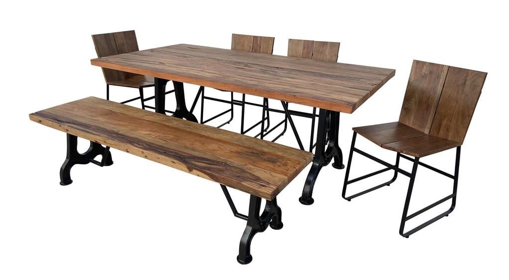 Coast2Coast Home Frisco 73385 Industrial Dining Bench Westrich