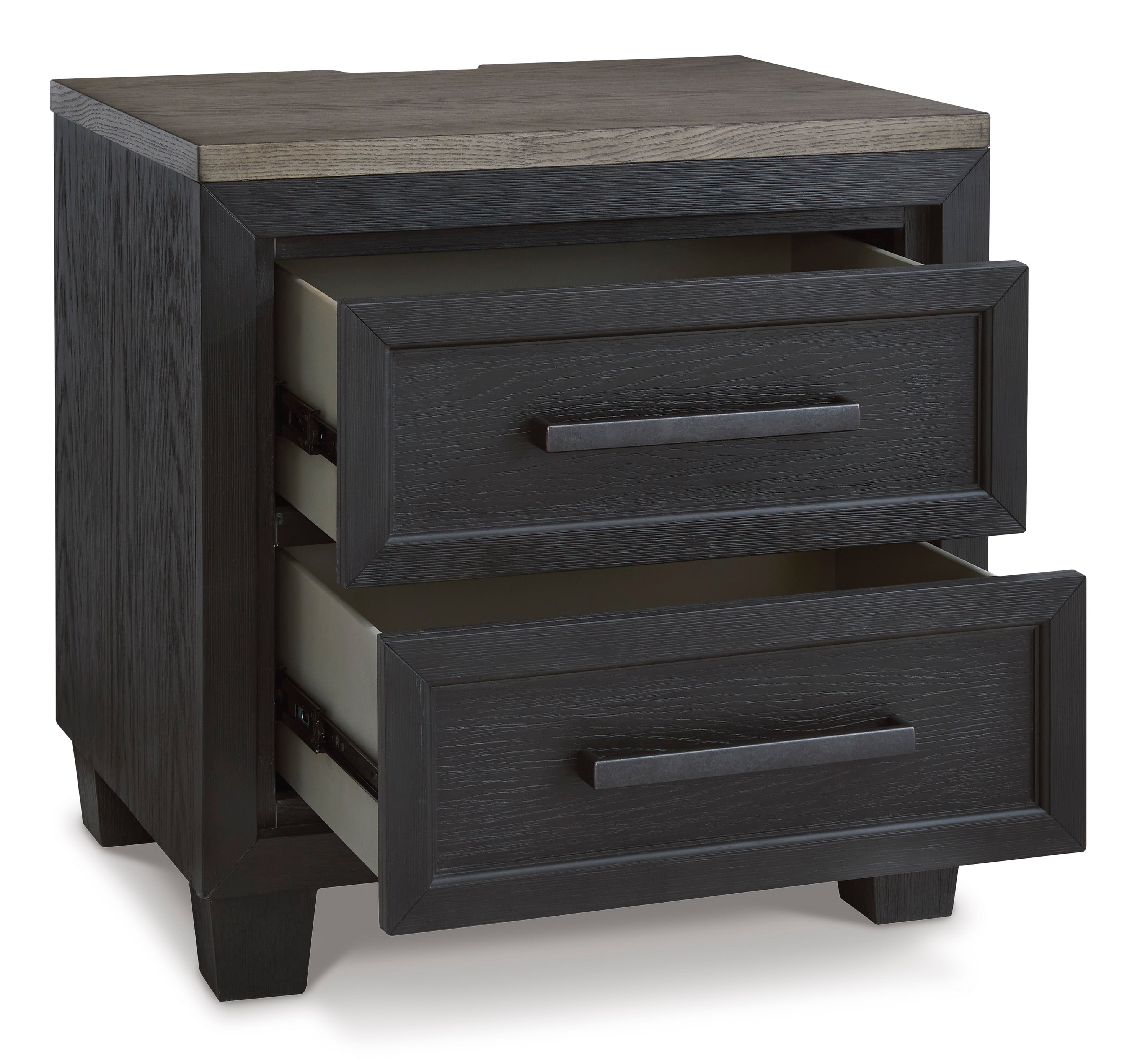 サイドテーブル・ナイトテーブル・ローテーブル D&Department SAMPLING FURNITURE CONTAINE Signature Design by Ashley Foyland B989-92 Contemporary Two