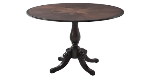 Casual 48" Round Pedestal Dining Table