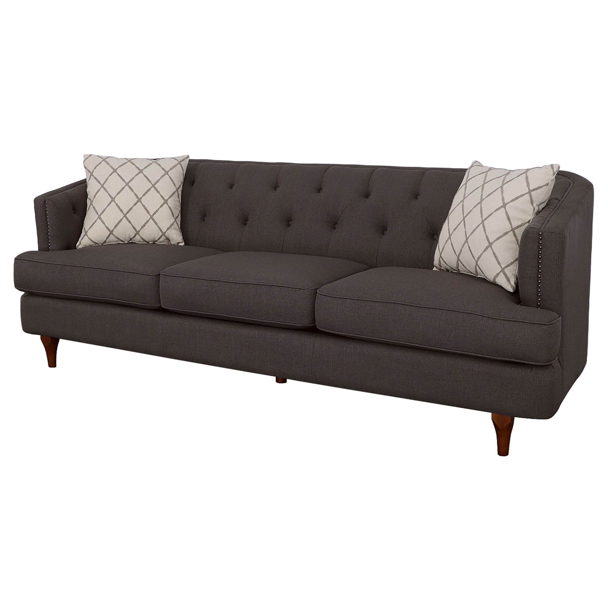 Shelby Recessed Arm Tufted Sofa