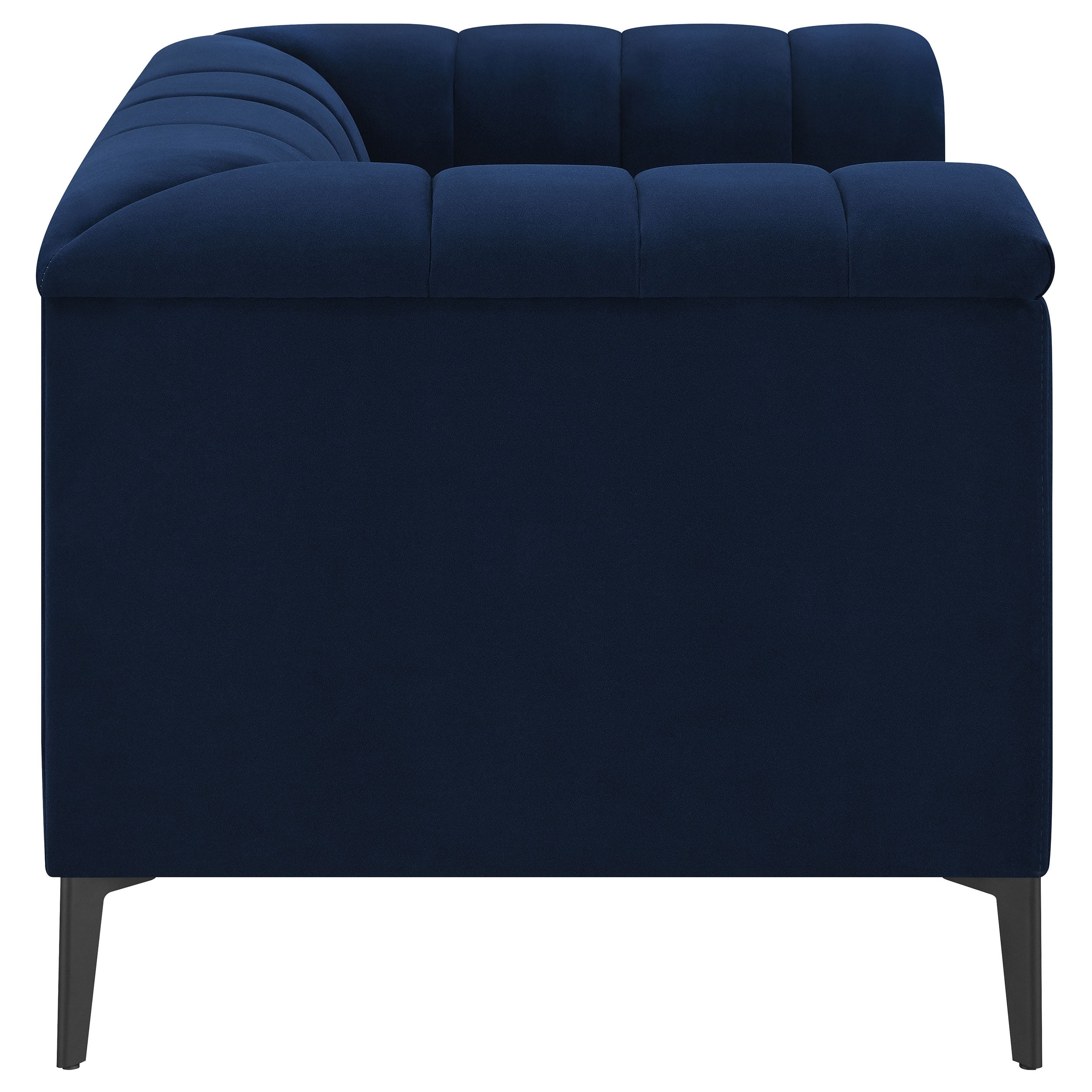 Coaster Chalet Chalet Tuxedo Arm Tufted Chair