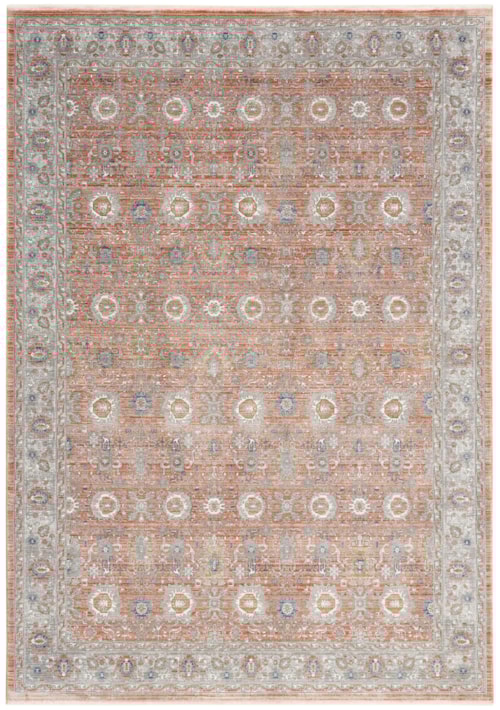 5'3" x 7'3" Blush Rectangle Rug