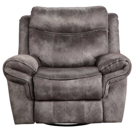 MEMPHIS GREY GLIDER RECLINER |
