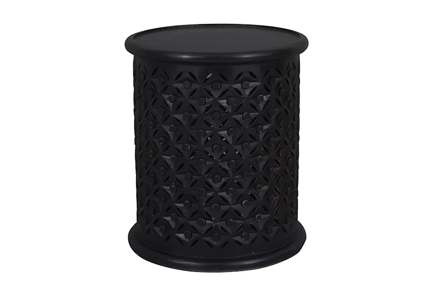 Global Archive Decker Small Drum Table by Jofran at Sparks HomeStore