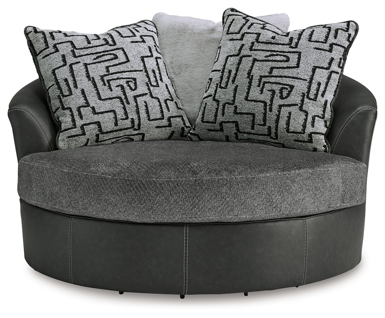 Oversized Swivel Accent Chair