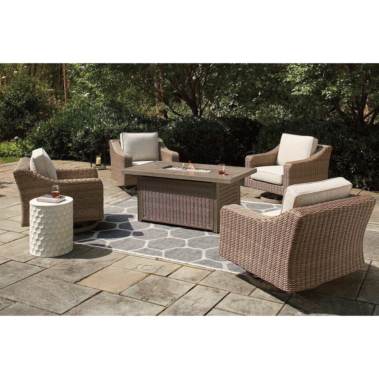 Michael Alan Select Beachcroft Outdoor Fire Pit Set