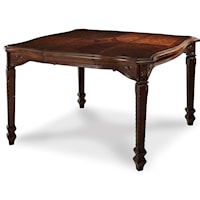 Traditional Gathering Table with 20" Leaf