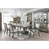 Transitional 7-Piece Dining Set