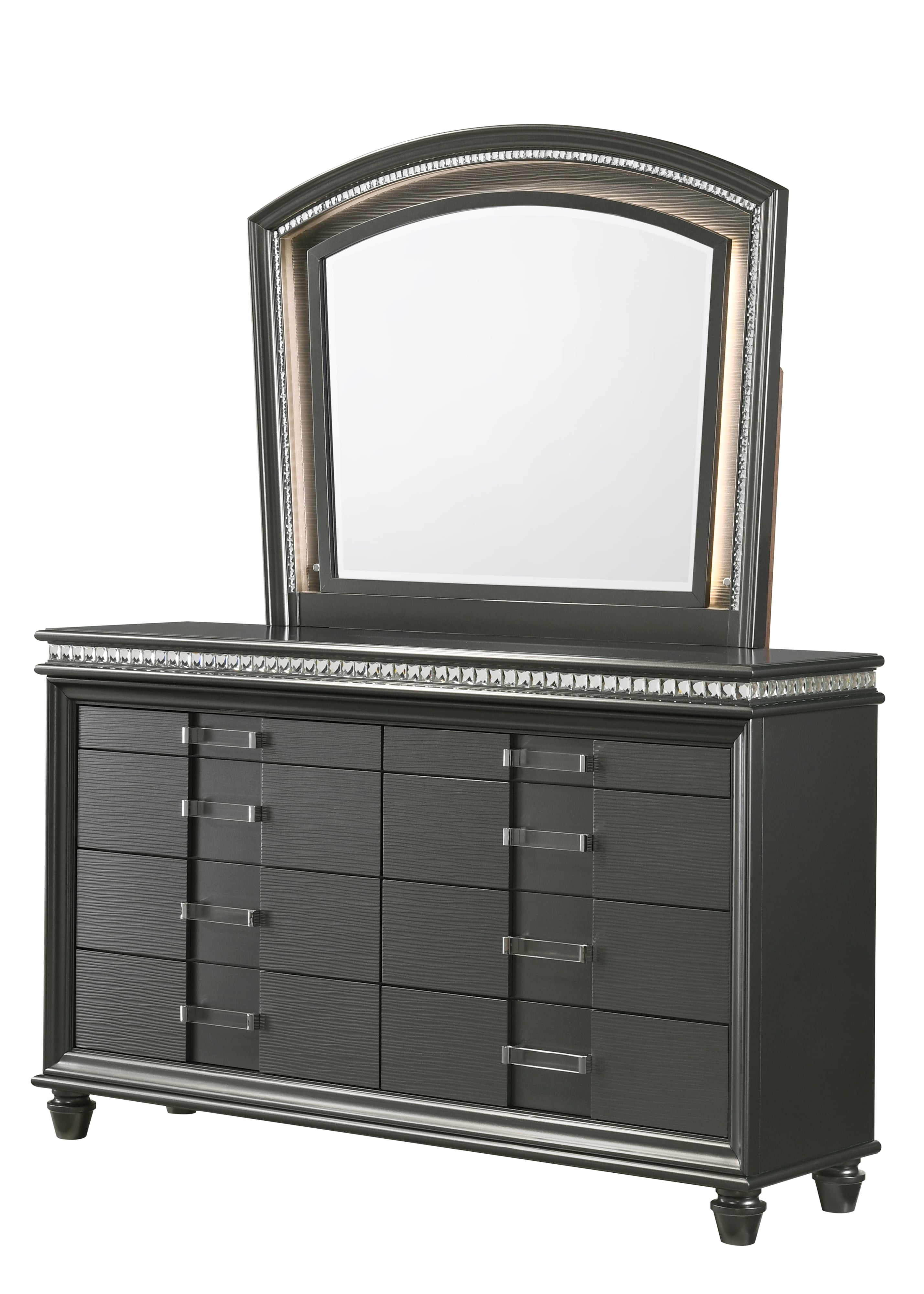 Crown Mark Adira B78801 Adira Contemporary 8Drawer Dresser with