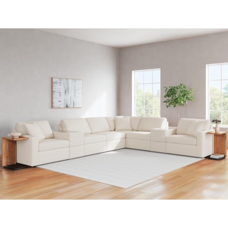 8-piece Sectional Consoles