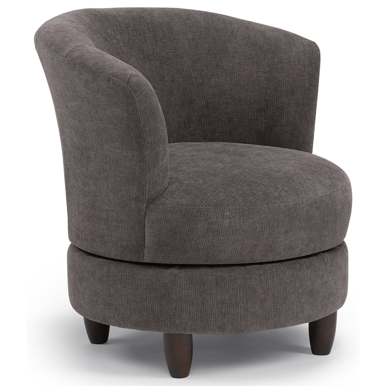 Best Home Furnishings Swivel Barrel Chairs Palmona Swivel Chair