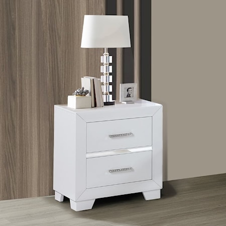 ALASKA WHITE NIGHT STAND |