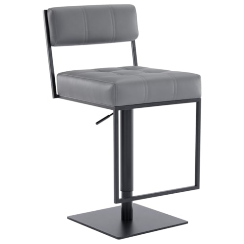 Contemporary Adjustable Swivel Bar Stool