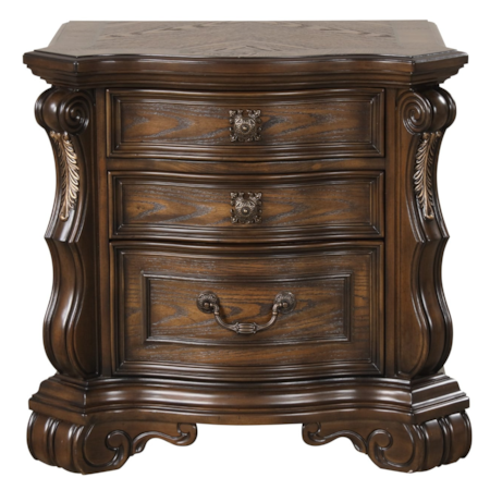 3-Drawer Nightstand