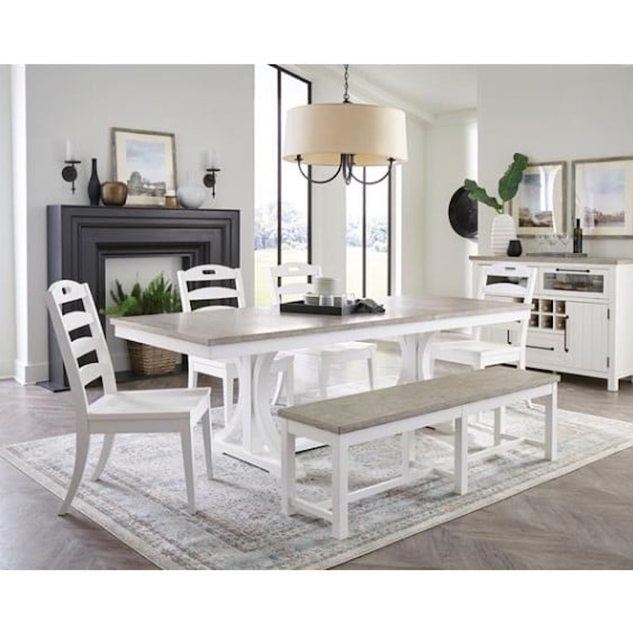 Riverside Furniture Cora 6-Piece Dining Set