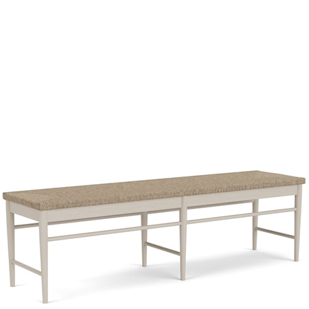 Rush Seat Dining Bench