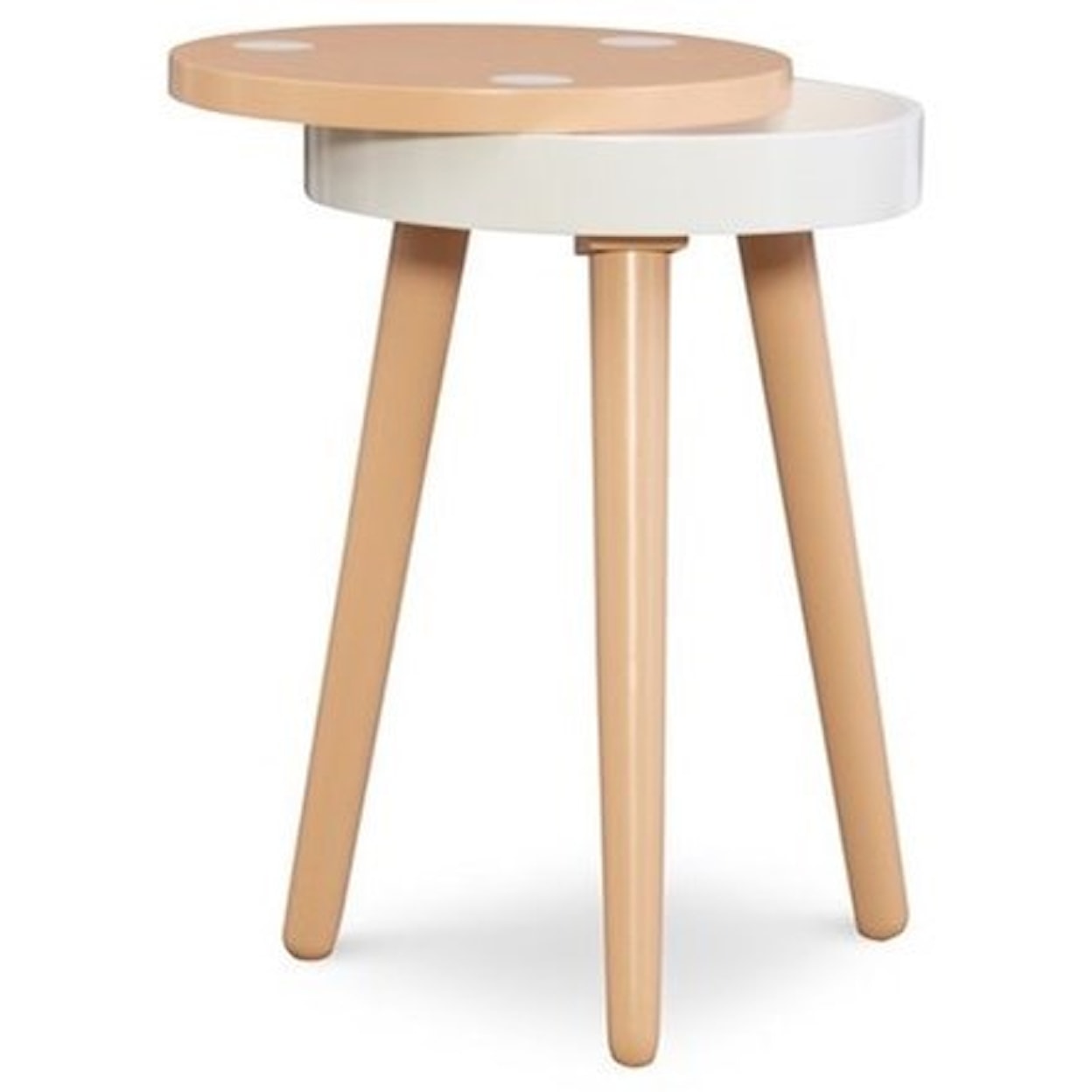 Powell Sherbert Youth Side Table